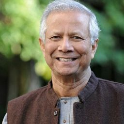 Headshot photo of Muhammad Yunus